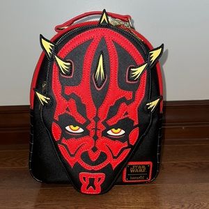 Darth Maul Glow in the Dark Loungefly Mini Backpack